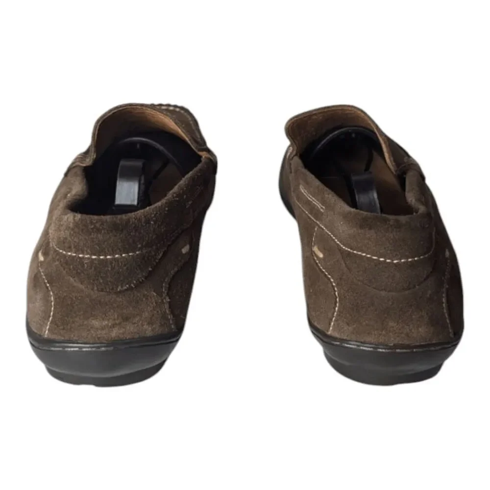 JOHNSTON & MURPHY Brown Suede Loafer Size 8.5M